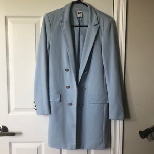 Powder blue Vero moda long jacket